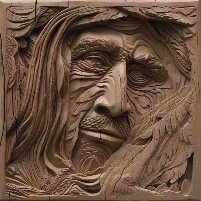 نموذج ثلاثي الأبعاد لآلة CNC 3D Art 